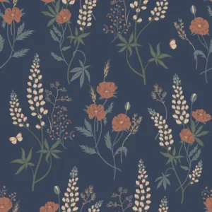 Обои Sandberg S10185 Emma Classic Blue
