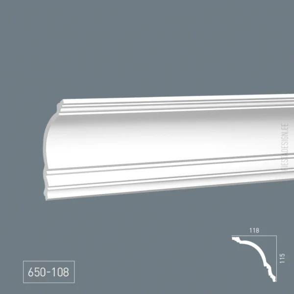 Потолочный карниз GD-108 (Gaudi Decor 650-108)