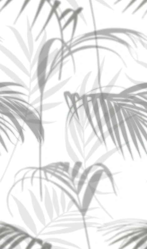 Обои Marburg Smart Art EASY 47210, силуэт листьев пальмы