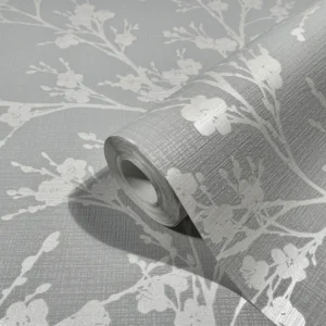 Tapeet Novamur Ivy 82315, valged oksad