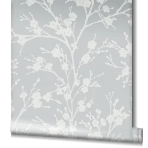 Tapeet Novamur Ivy 82315, valged oksad