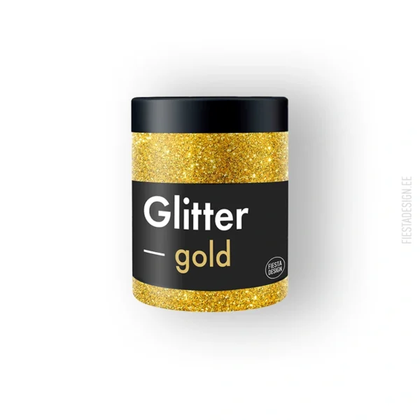 Glitter gold fine dots (glitterpuru kuldne)