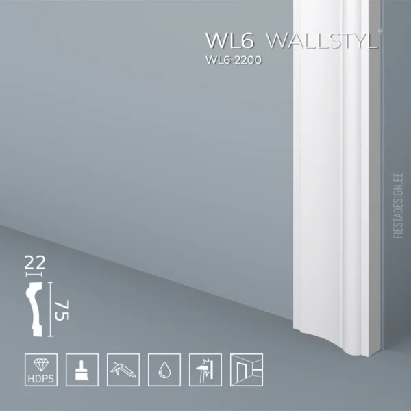 Liist WL6-2200 Wallstyl