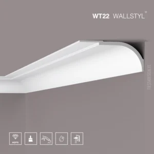 Потолочный карниз WT22 Wallstyl