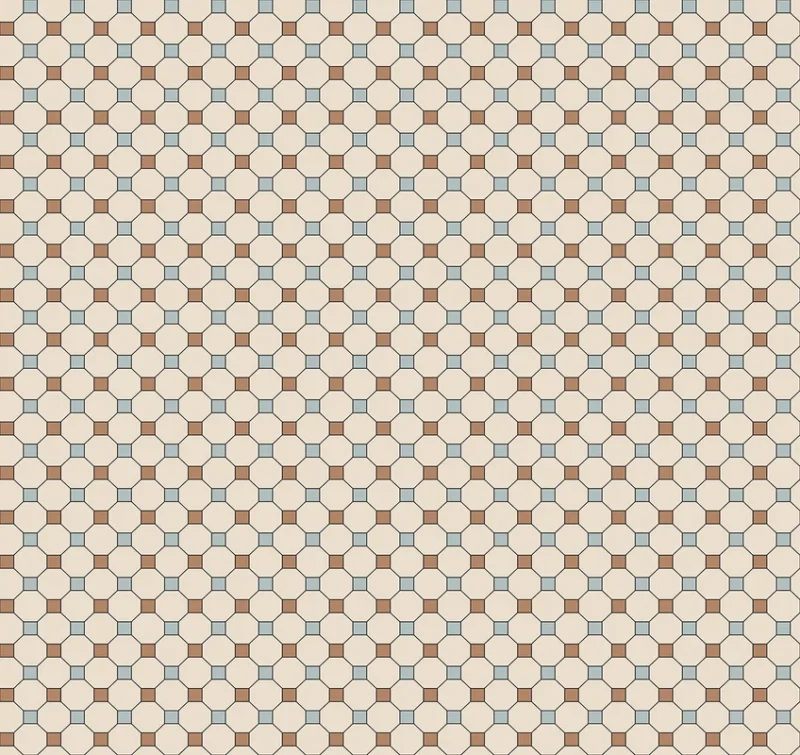 Обои ICH Batabasta 6504-1 Mosaic Tile