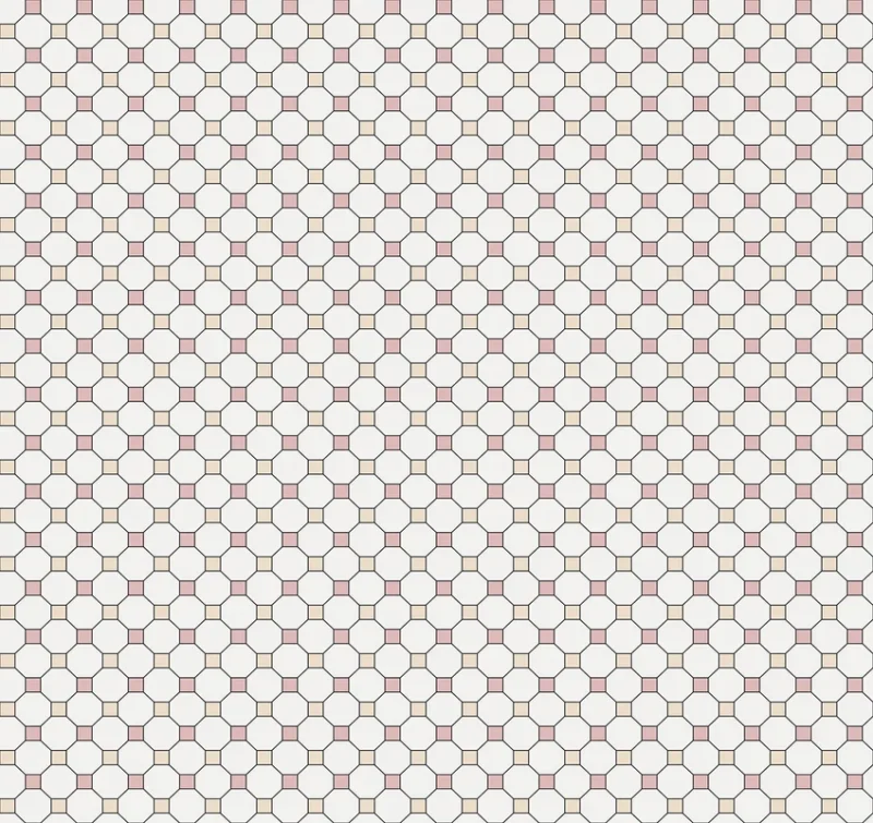Tapeet ICH Batabasta 6504-4 Mosaic Tile