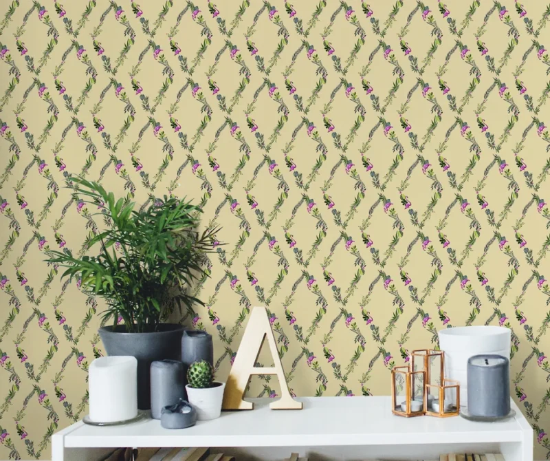 Дизайнерские обои ICH La Tapicera WP172034 Flamingo Road Gold