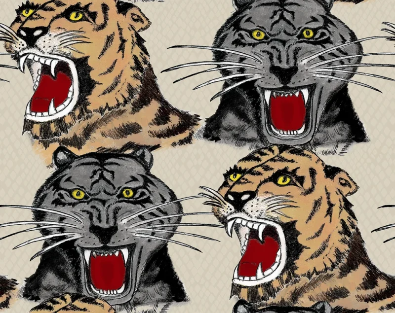 Дизайнерские обои ICH La Tapicera WP181141 Tigers