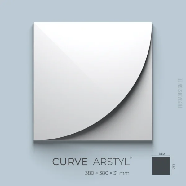Стеновая 3d панель CURVE Arstyl