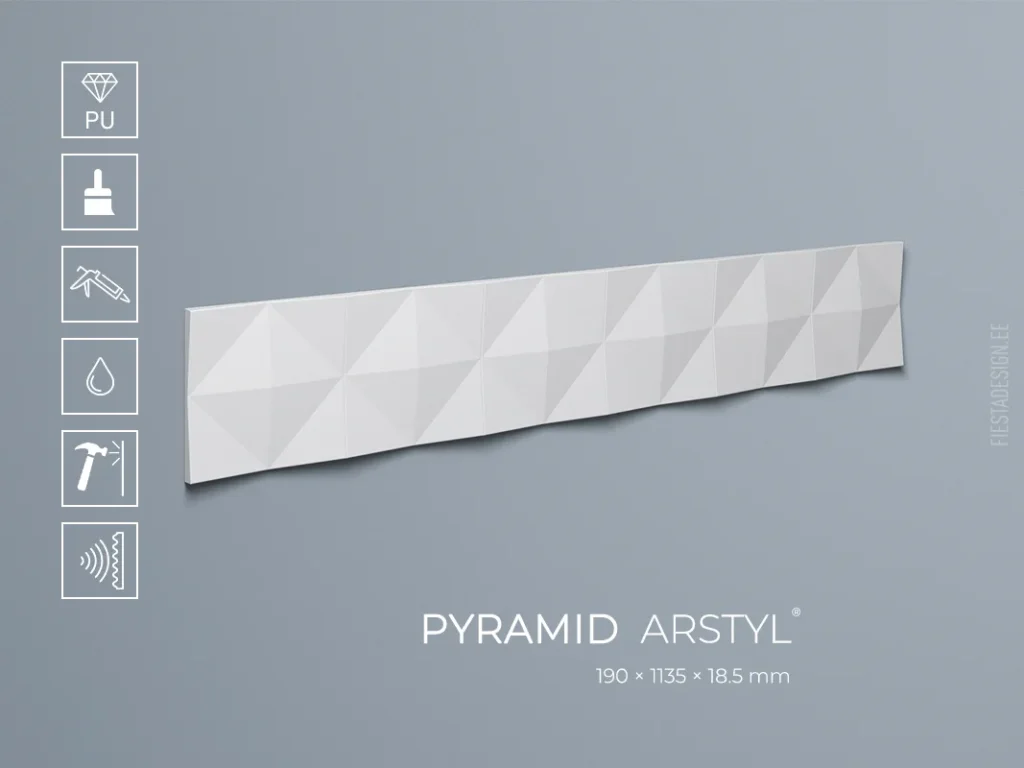 Стеновая 3d панель PYRAMID Arstyl