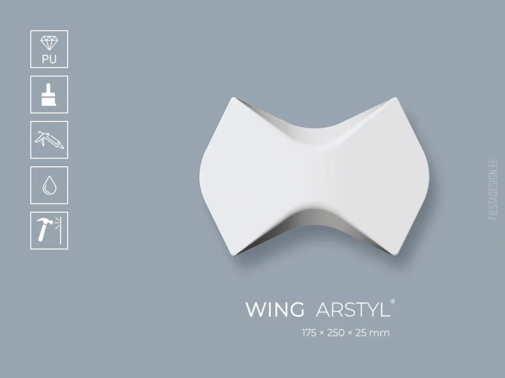 3d элемент / панель WING Arstyl