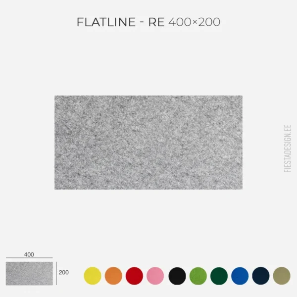 Фетровая декоративная панель FLATLINE RE 400×200