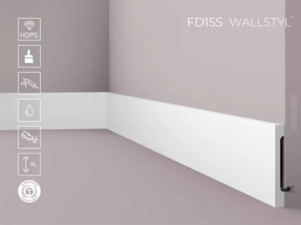 Põrandaliist FD15S Wallstyl