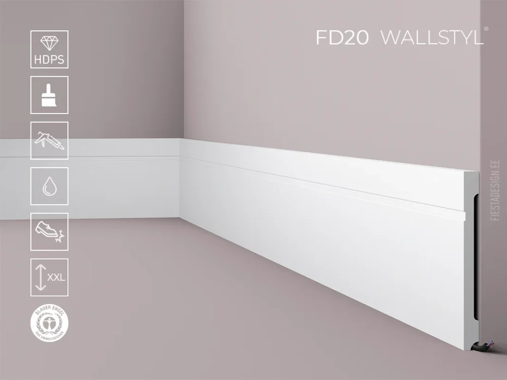 Põrandaliist FD20 Wallstyl