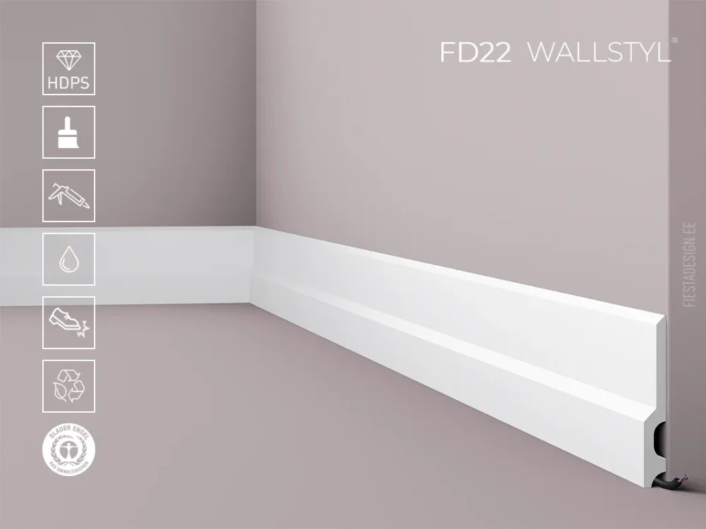 Põrandaliist FD22 Wallstyl