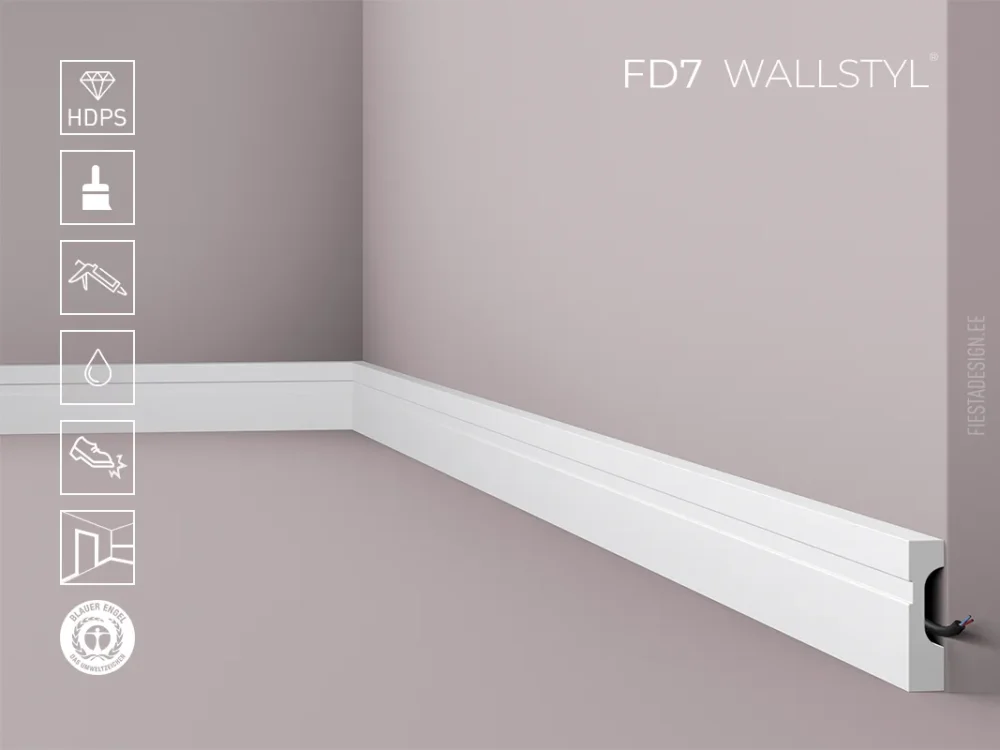 Põrandaliist FD7 Wallstyl