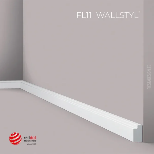 Dekoratiivliist / põrandaliist FL11 Wallstyl
