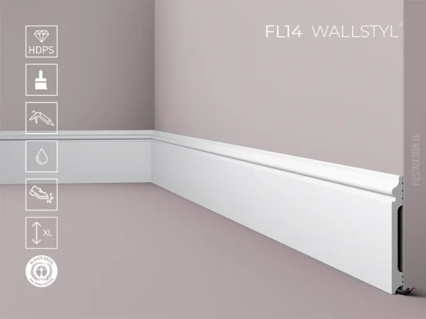 Põrandaliist FL14 Wallstyl