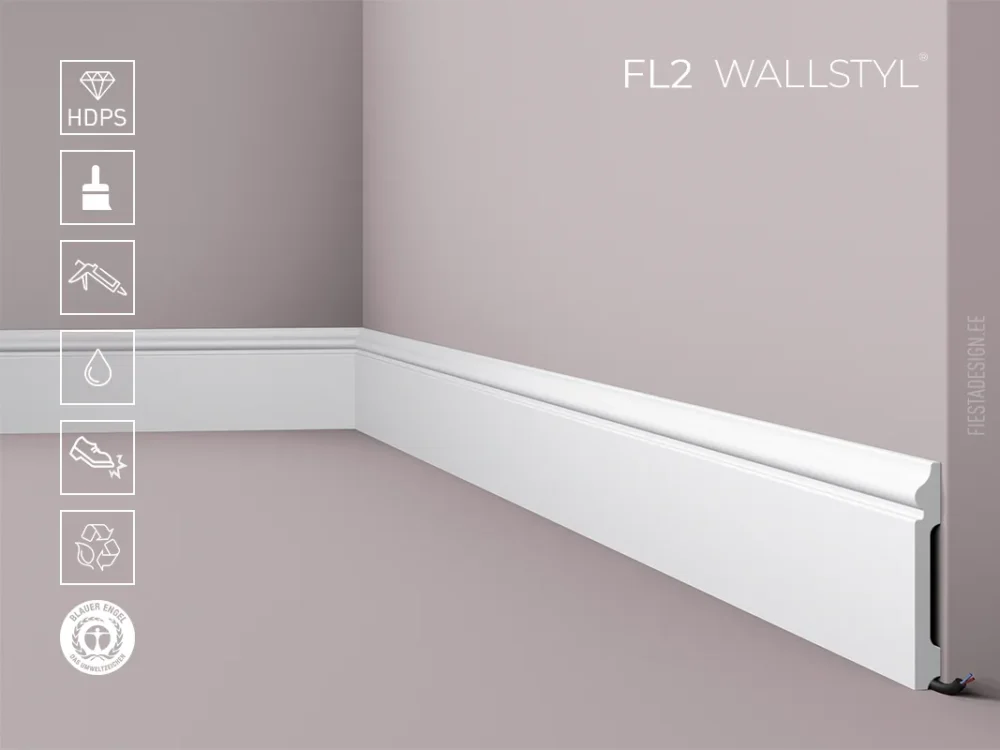 Põrandaliist FL2 Wallstyl