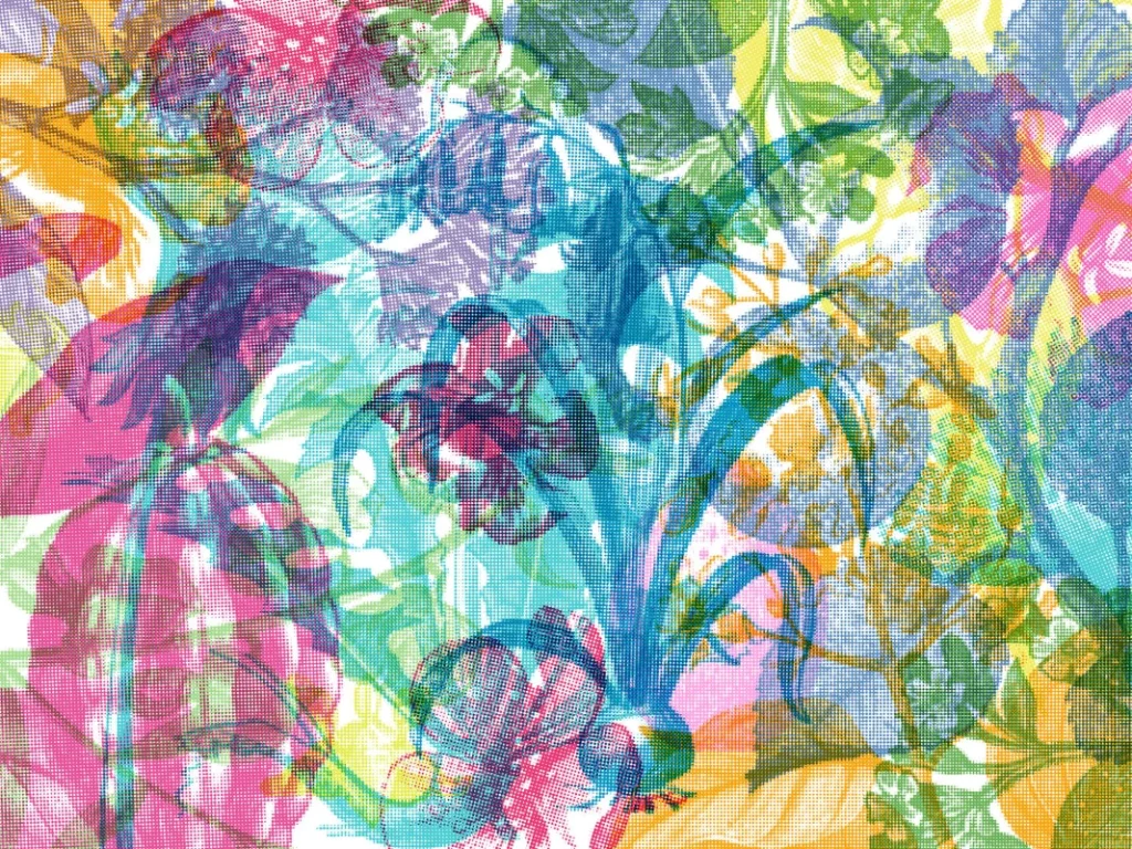 Pilttapeet RebelWalls R12021 - Jelly Belly Plants