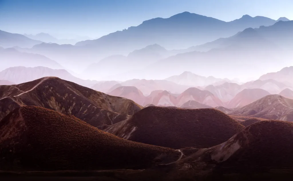 Обои RebelWalls R13281 - Gradient Mountains