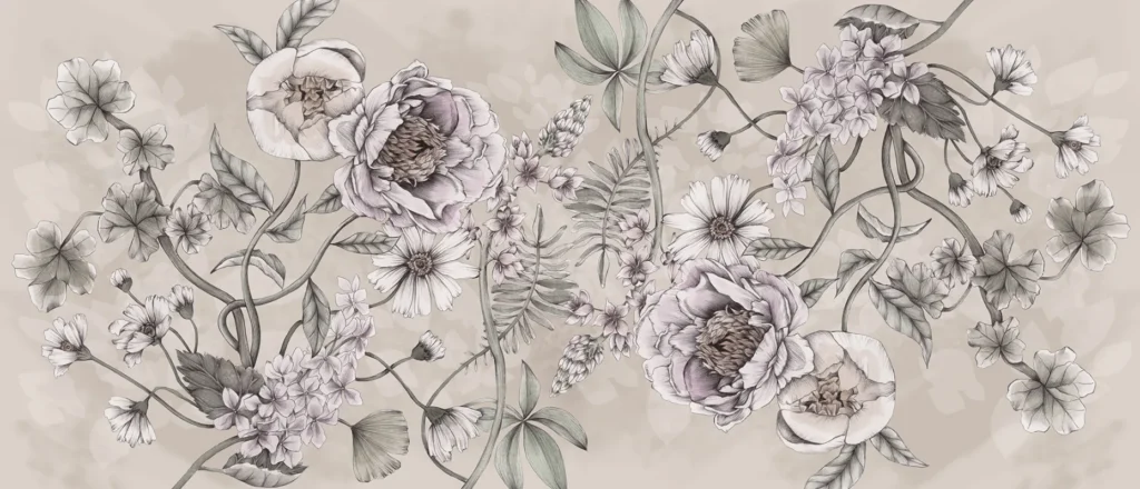Pilttapeet RebelWalls R18648 - Spring Flower