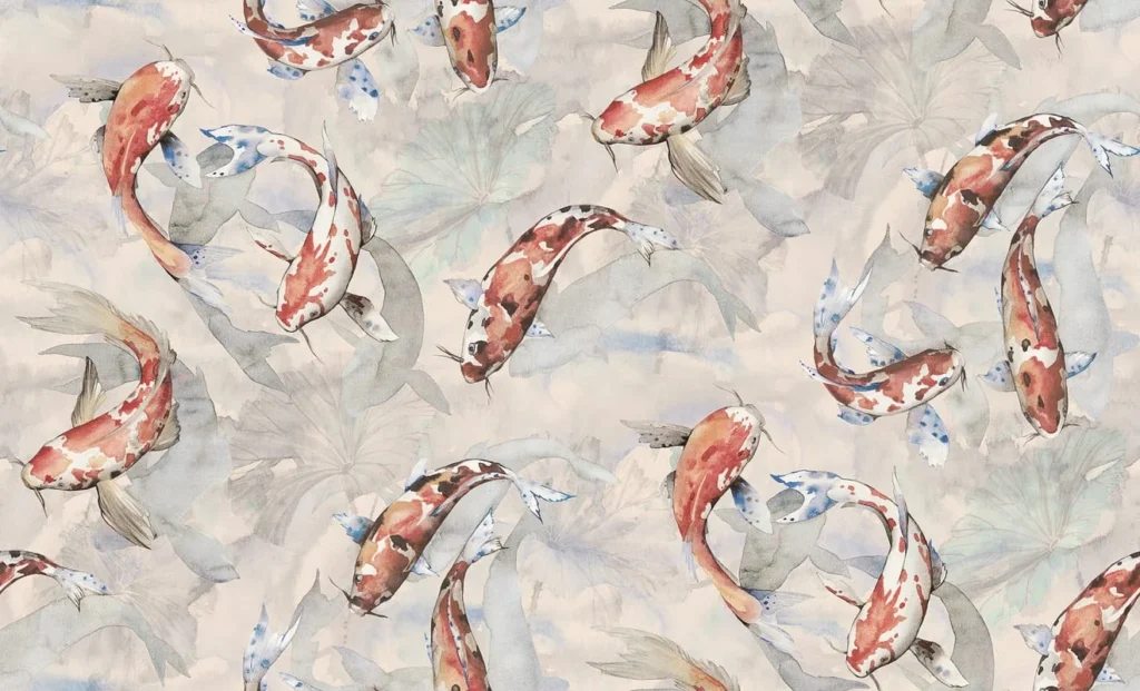 Pilttapeet Rebel Walls R19301 - Koi Coral
