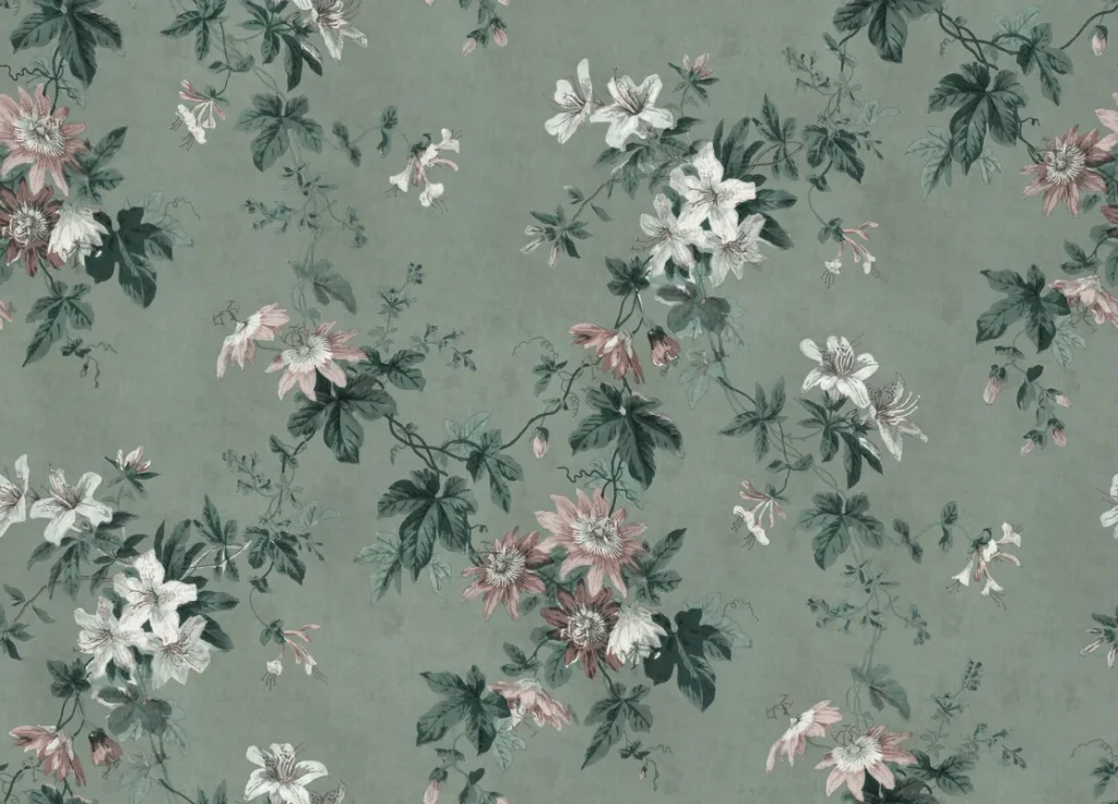 Обои Sandberg 623-26 - Faded Passion Sage Green