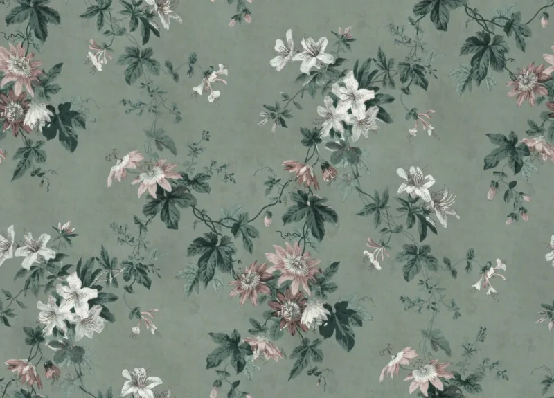 Pilttapeet Sandberg 623-26 - Faded Passion Sage Green