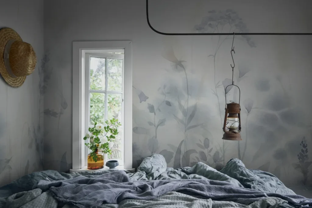 Обои Sandberg 662-26 - Vilda Misty Blue