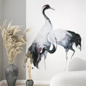 Флизелиновые обои Marburg Kumano 34596 Japanese Cranes