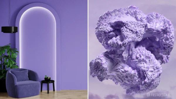 Coloro + WGSN aasta värv 2023: Digital Lavender