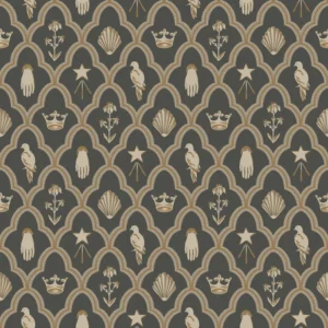 Tapeet Sandberg S10270 Turtledove barn charcoal
