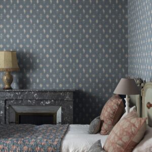 Tapeet Sandberg S10272 Turtledove barn indigo blue