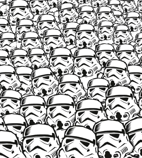 Fototapeet Komar IADX5-015 - Star Wars Stormtrooper Swarm