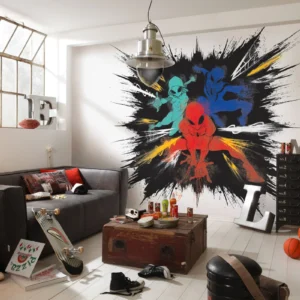 Fototapeet Spider-Man Color Explosion, Komar IADX6-080