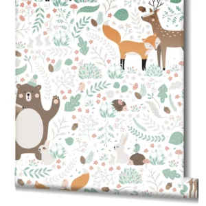 Lastetoa tapeet Marburg Kids Walls 45872 - Woodland Friends