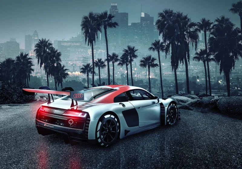 Fototapeet Audi R8 L.A., 400×260 cm