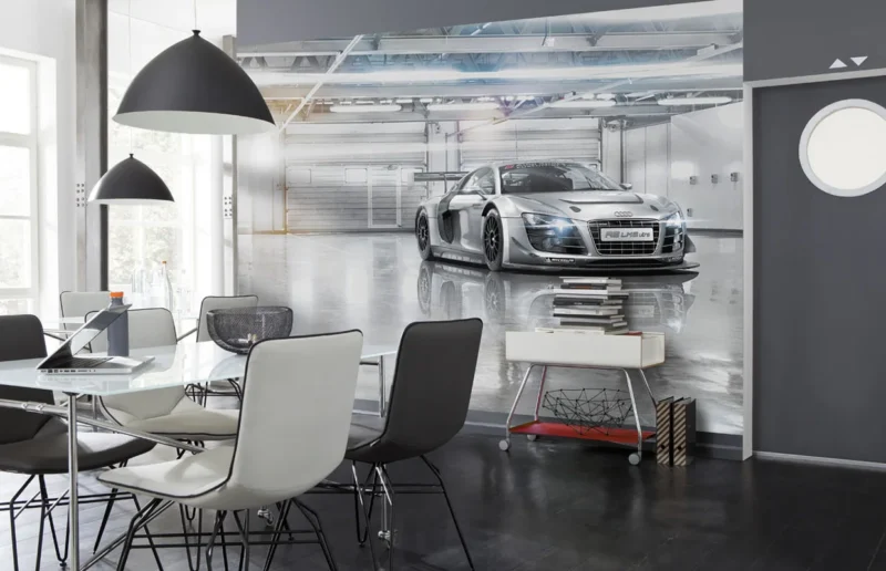 Fototapeet Audi R8 Le Mans, 400×260 cm