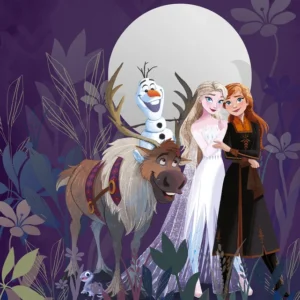 Fototapeet Frozen Full Moon Hike, Komar IADX4-092