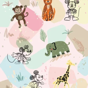 Fototapeet Mickey Safari, Komar IADX4-098