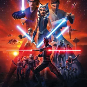Fototapeet Star Wars Clone Wars Mission, Komar IADX4-101
