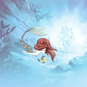 Fototapeet Ariel Under the Sea, Komar IADX6-108