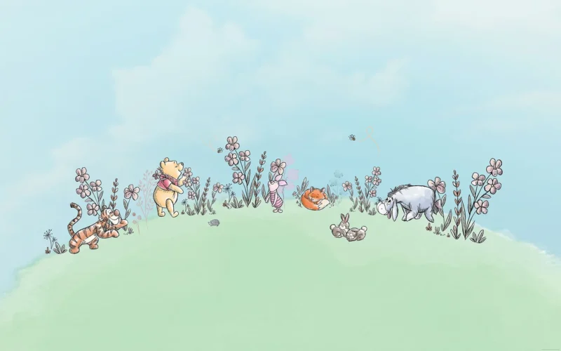 Fototapeet Winnie the Pooh Curious Minds, Komar IADX8-115