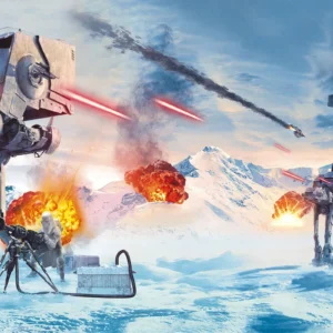 Fototapeet Star Wars Hoth Showdown, Komar IADX8-118