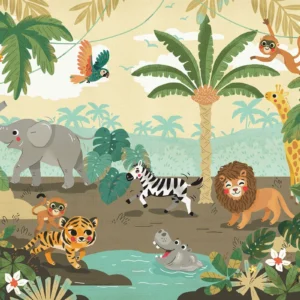 Fototapeet Baby Safari, Komar IAX7-0054