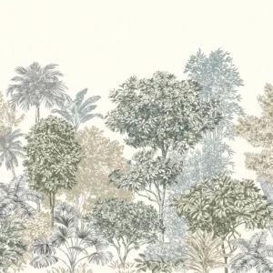 Fototapeet Painted Palms, Komar IF3-041