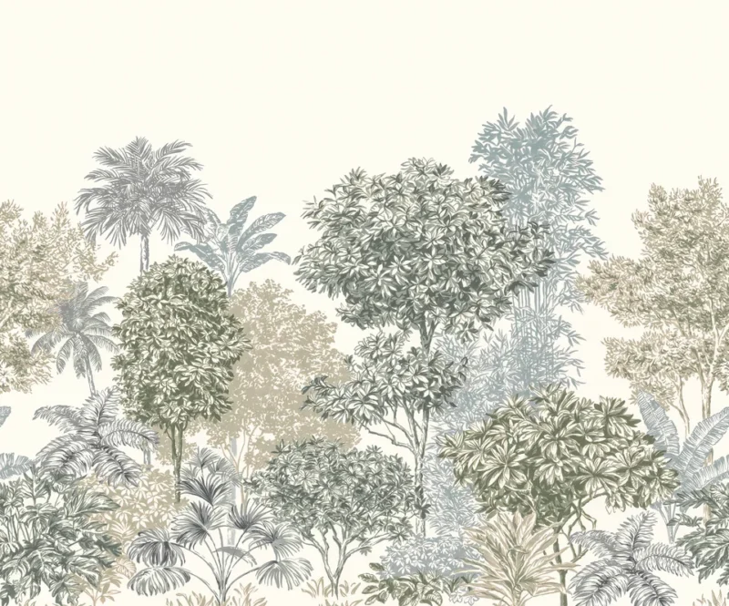 Fototapeet Painted Palms, Komar IF3-041