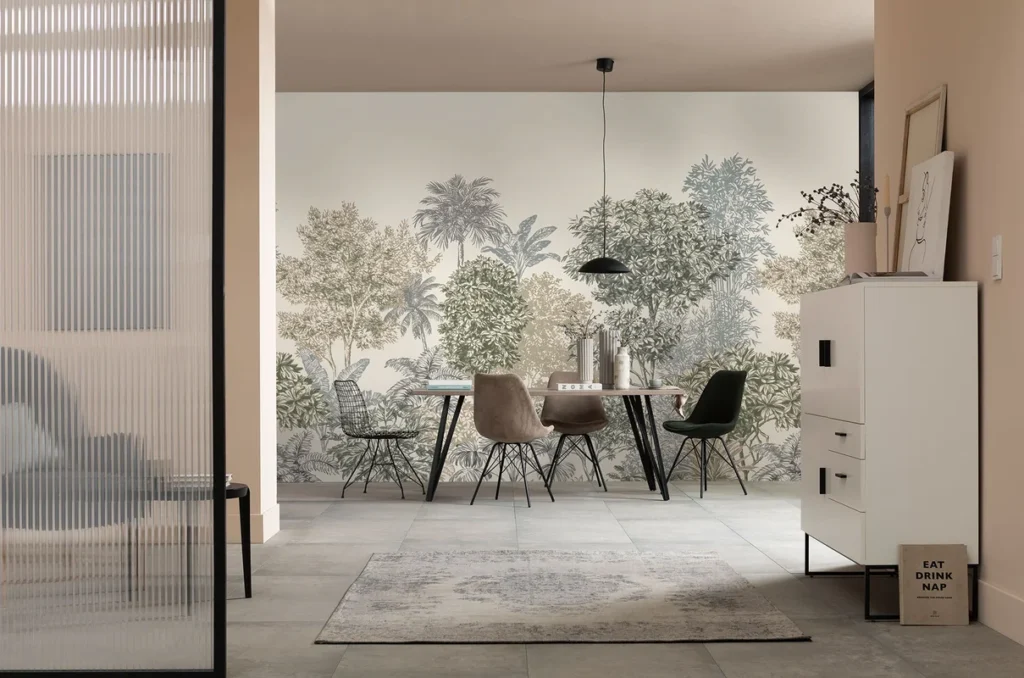Fototapeet Painted Palms, Komar IF3-041