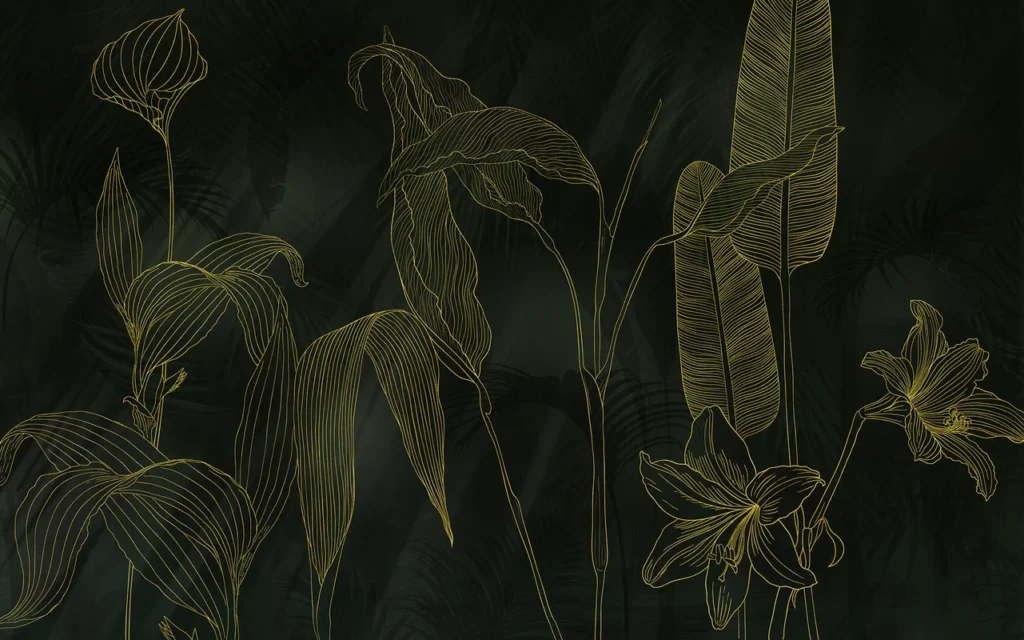 Fototapeet Darkest Green, Komar IF4-089